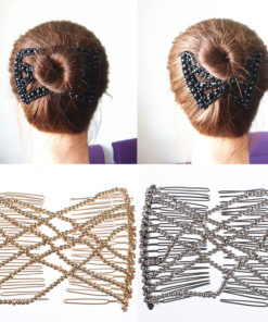 elastische Haarklammer Perlen