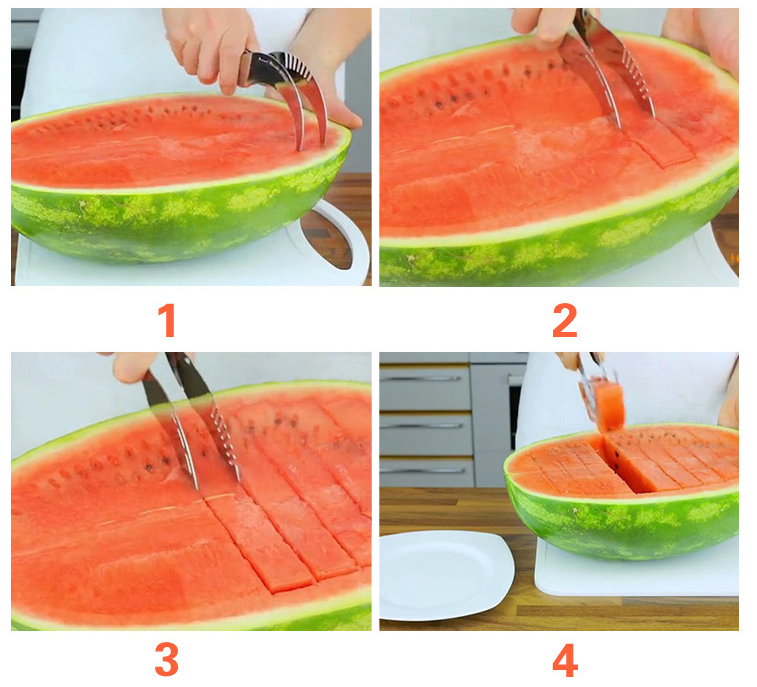 Wassermelonen Schneider Anwendung