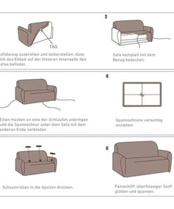 Stretch Sofabezug Anleitung