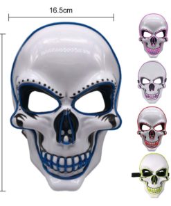 LED Totenkopf Maske