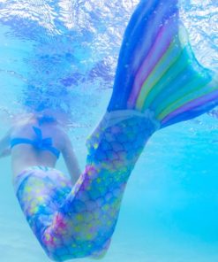 Mermaid, Meerjungfrau Flosse zum Schwimmwen