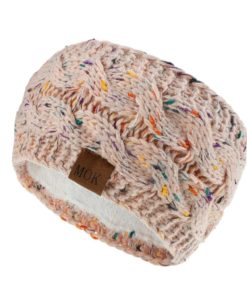 Gestricktes Damenstirnband breit, Stirnband aus Wolle, Schweiz