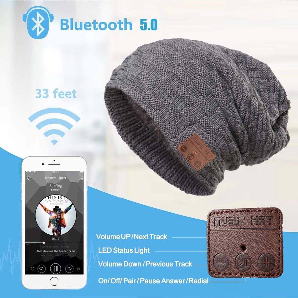 Bluetooth Wintermütze