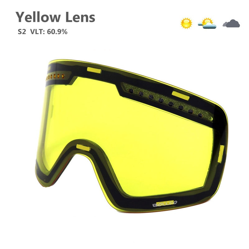 Ski- und Snowboard Brille mit Magnetik-Visier kaufen