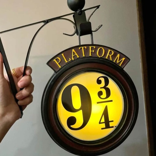 Plattform-Schild "Gleis 9 ¾" aus Harry Potter kaufen