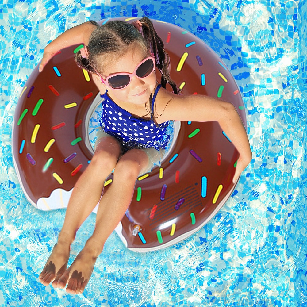 Aufblasbarer Schwimm-Ring als Angebissener-Donut kaufen
